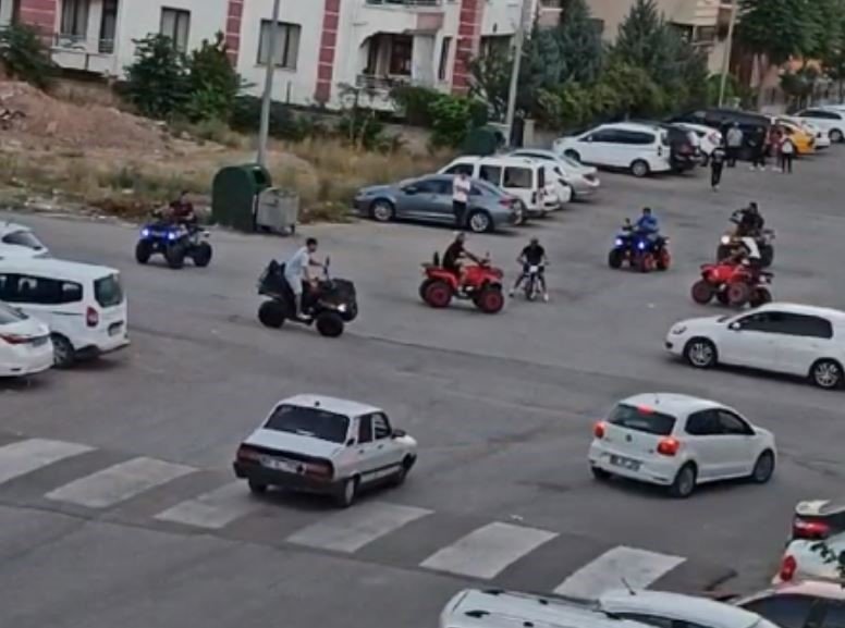 Aksaray’da Drift Atan Atv Sürücülerine 122 Bin Lira Ceza