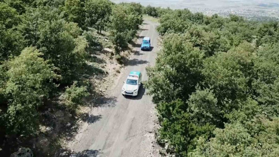 Komandolar Havadan Ve Karadan Yangına Karşı Teyakkuzda