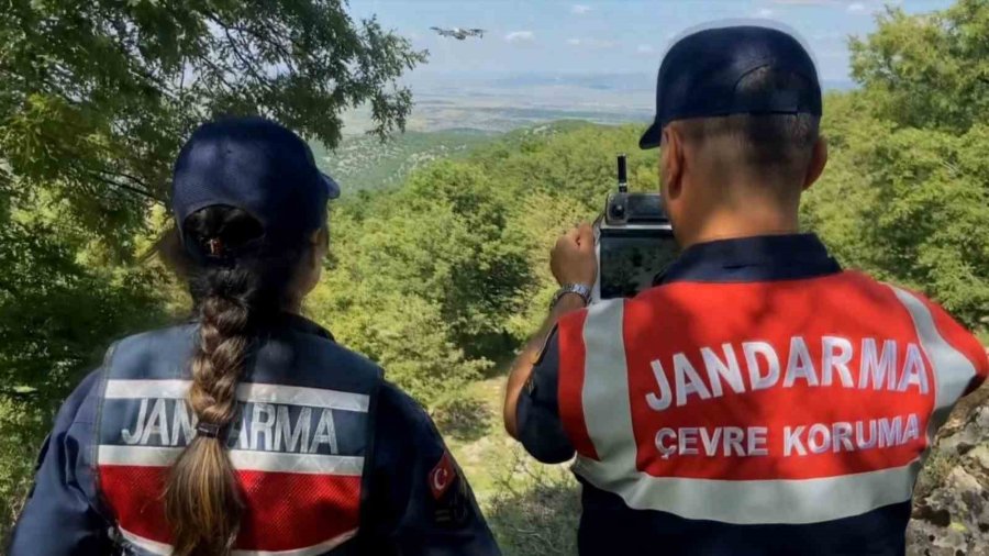 Komandolar Havadan Ve Karadan Yangına Karşı Teyakkuzda