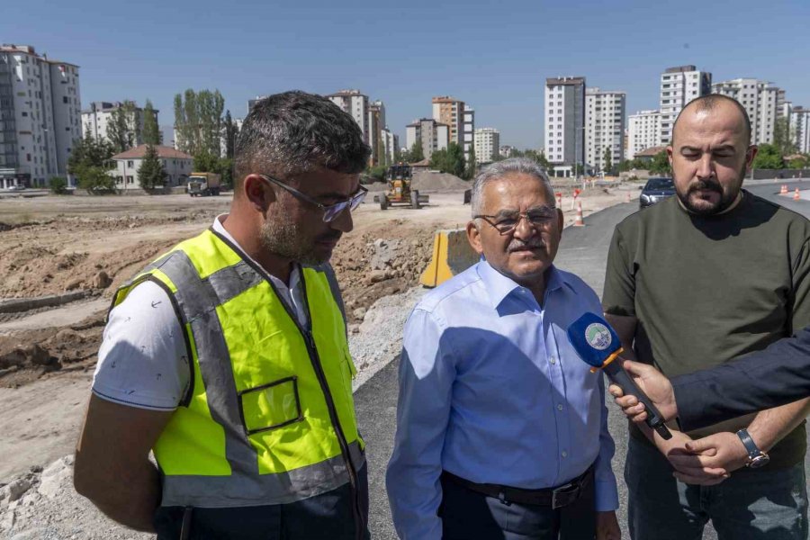 Başkan Büyükkılıç, Mustafa Şimşek Bulvarı’nı Malatya Yoluna Bağlayacak Yolu İnceledi