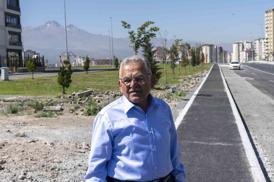 Başkan Büyükkılıç’tan Yeni Yapılan Yollara ‘bisiklet Yolu’ Vurgusu