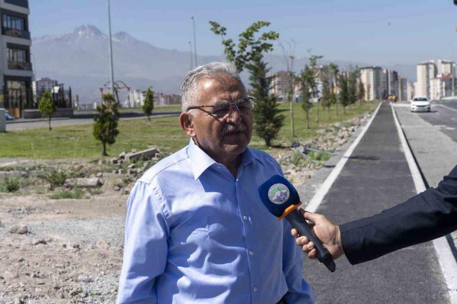 Başkan Büyükkılıç’tan Yeni Yapılan Yollara ‘bisiklet Yolu’ Vurgusu