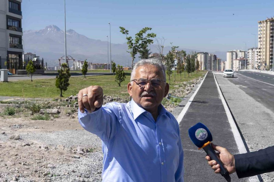 Başkan Büyükkılıç’tan Yeni Yapılan Yollara ‘bisiklet Yolu’ Vurgusu
