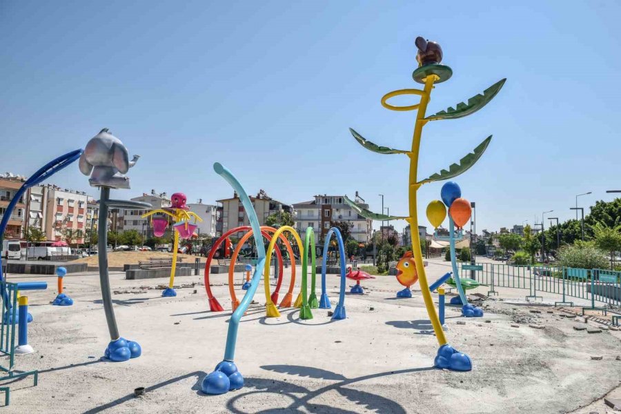 Kepez’de Çocuklara Su Oyun Parkı Yapılıyor