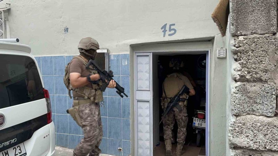 Mersin’de Uyuşturucu Satıcılarına Şafak Operasyonu: 37 Gözaltı Kararı