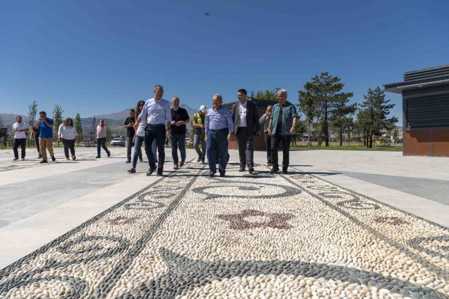 Recep Tayyip Erdoğan Millet Bahçesi’nde İnceleme