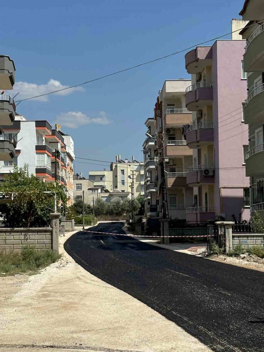 Mut Belediyesinden Asfalt Çalışmaları