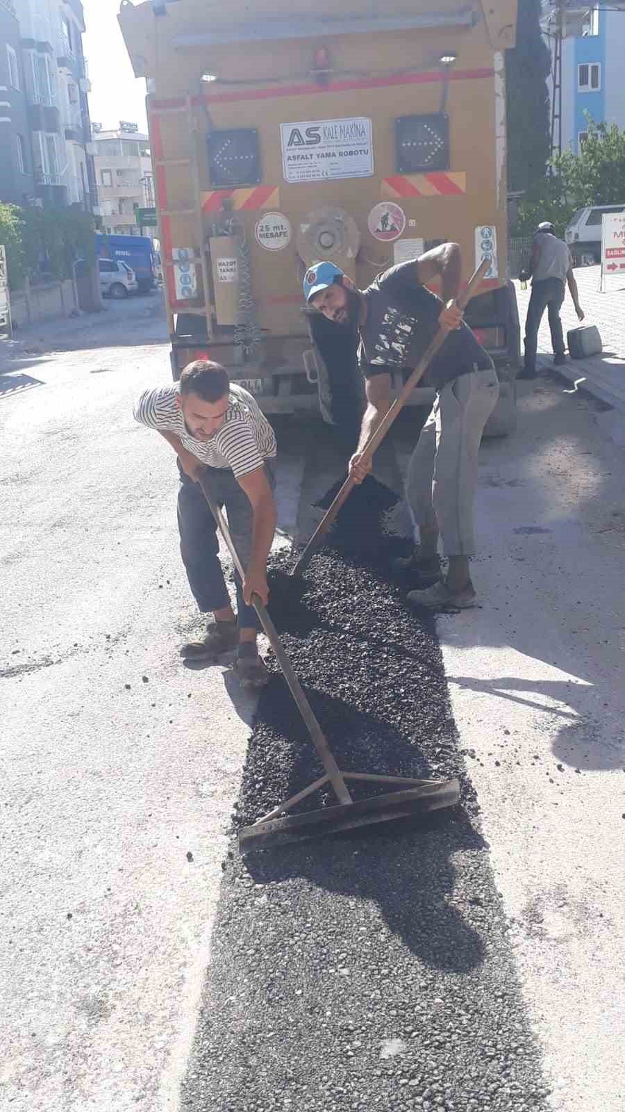 Mut Belediyesinden Asfalt Çalışmaları