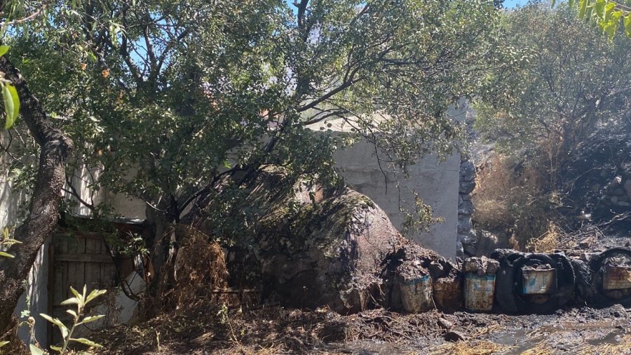 Yılanlı Dağı’ndaki Yangın Kontrol Altına Alındı