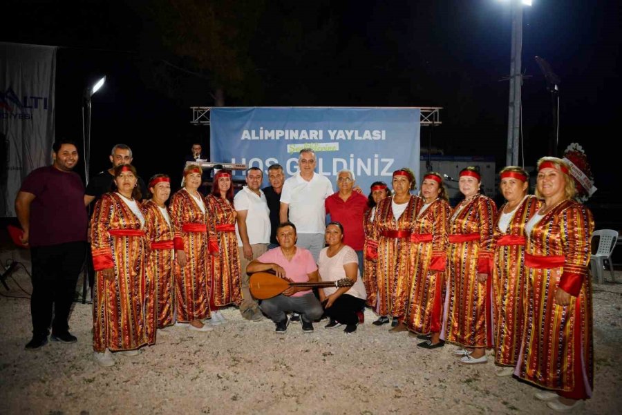 18. Alim Pınarı Yayla Şenlikleri’ne Katılan İlk Başkan Semih Esen Oldu