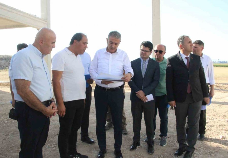 Türkiye’nin İlk Elma Borsa Binası Hızla Yükseliyor