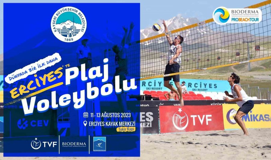Dünyada İlk Kez Bir Dağda ‘plaj Voleybolu’ Oynanacak