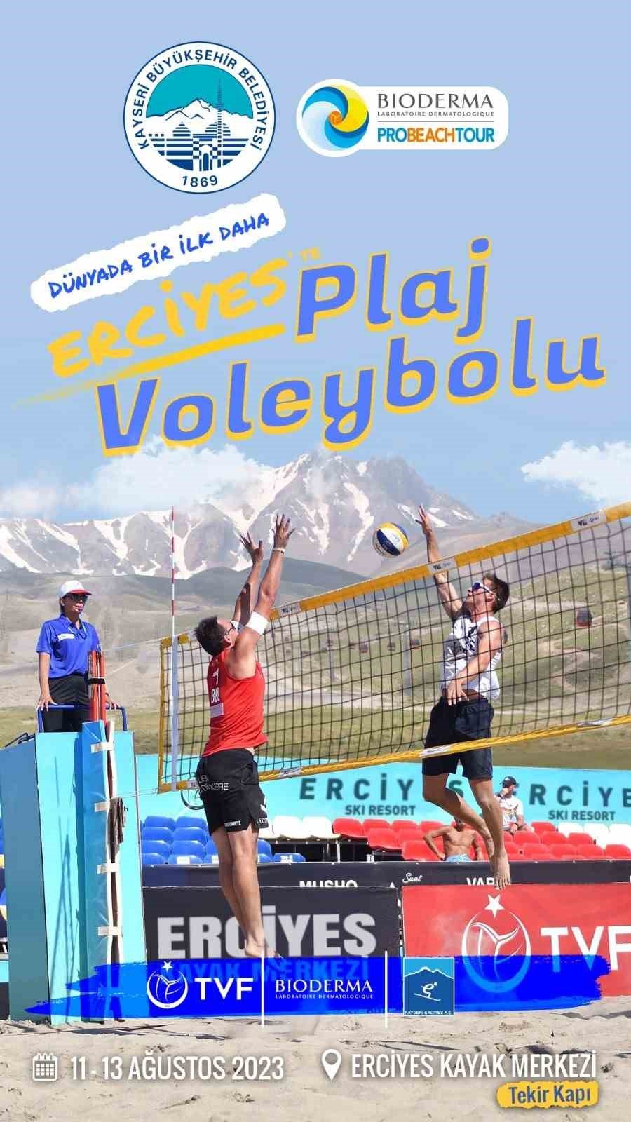Dünyada İlk Kez Bir Dağda ‘plaj Voleybolu’ Oynanacak
