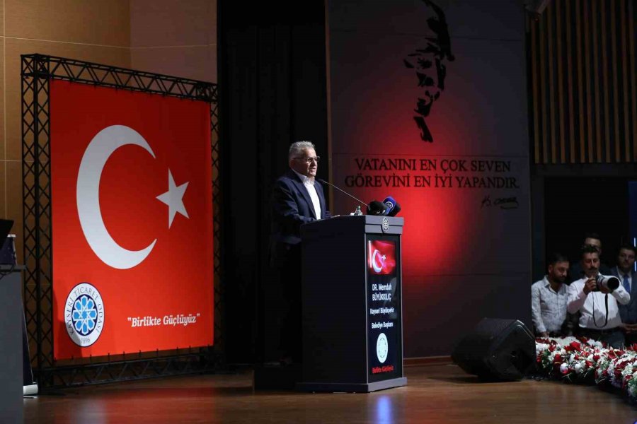 Başkan Büyükkılıç, Vali Çiçek İle Tse-sektör Buluşmaları Toplantısı’na Katıldı