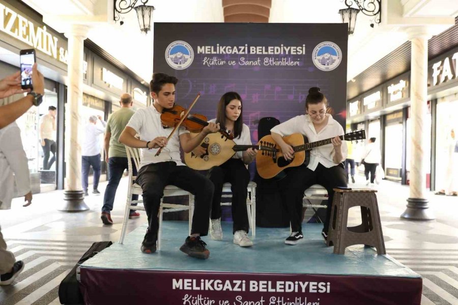 Melikgazi Sokak Konserleri Başladı