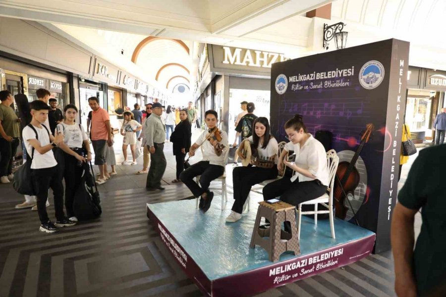 Melikgazi Sokak Konserleri Başladı