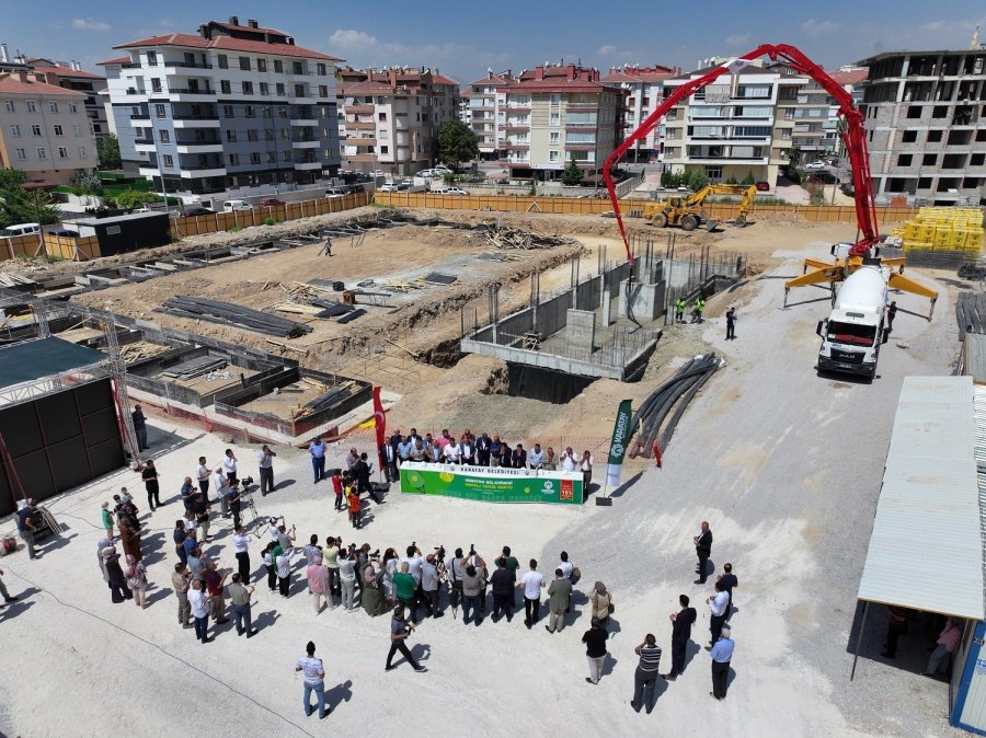 Konya’nın En Büyük Kapalı Tenis Kortunun Temeli Atıldı