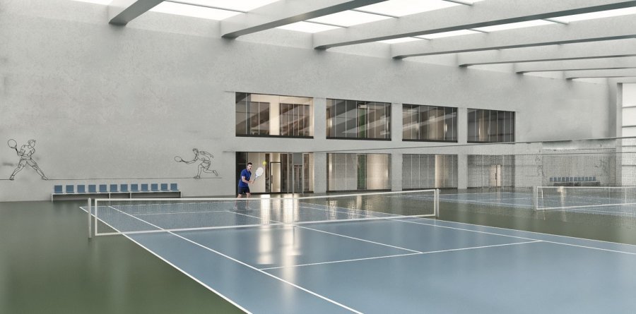 Konya’nın En Büyük Kapalı Tenis Kortunun Temeli Atıldı