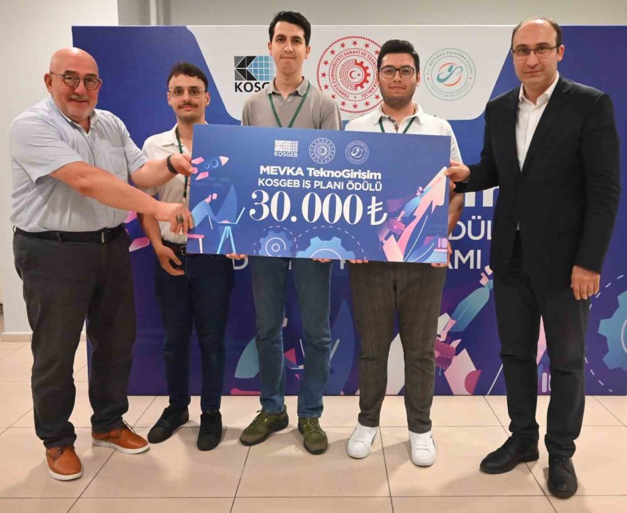 Mevka İle Projeler Yarıştı, Kazanan Genç Girişimciler Oldu