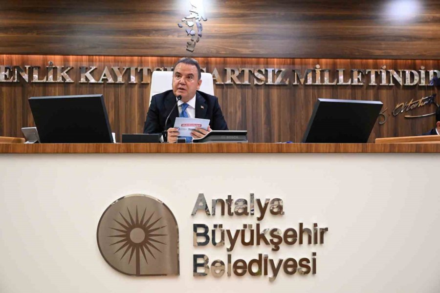 Antalya’ya Temiz Bir Gelecek İçin Asat Meclisi’nden Krediye Onay