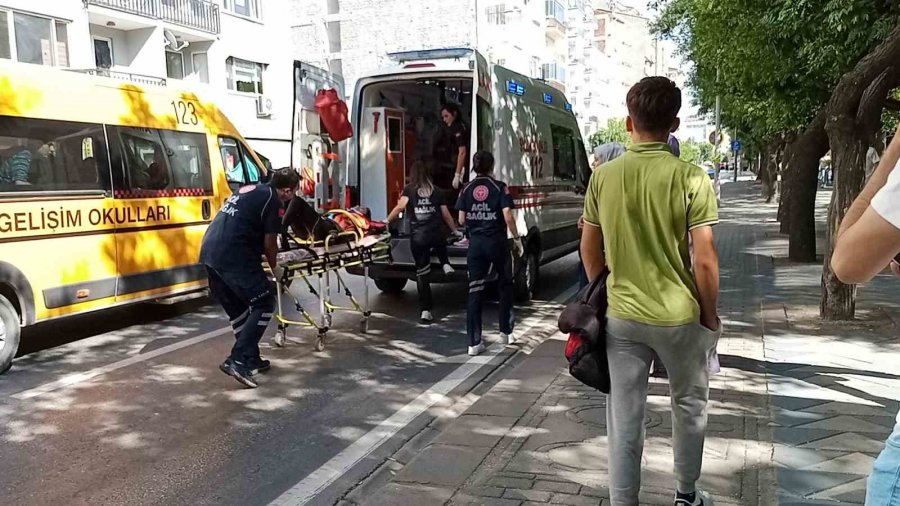 Kadın Kurye Ölümden Döndü