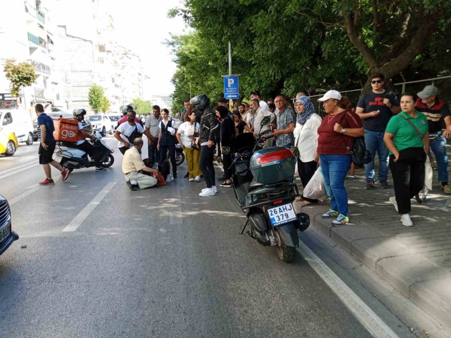 Kadın Kurye Ölümden Döndü