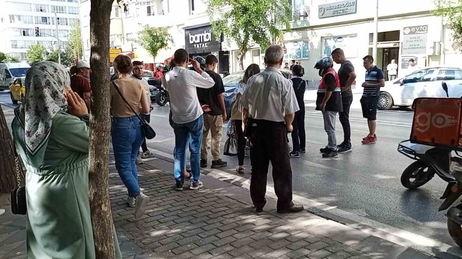 Kadın Kurye Ölümden Döndü