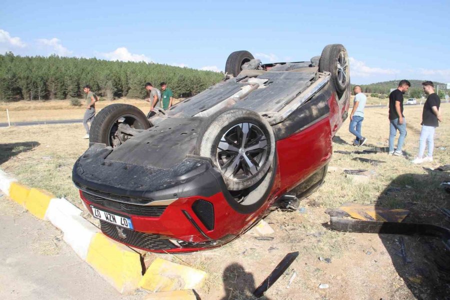 Konya’da İki Otomobil Çarpıştı: 6 Yaralı