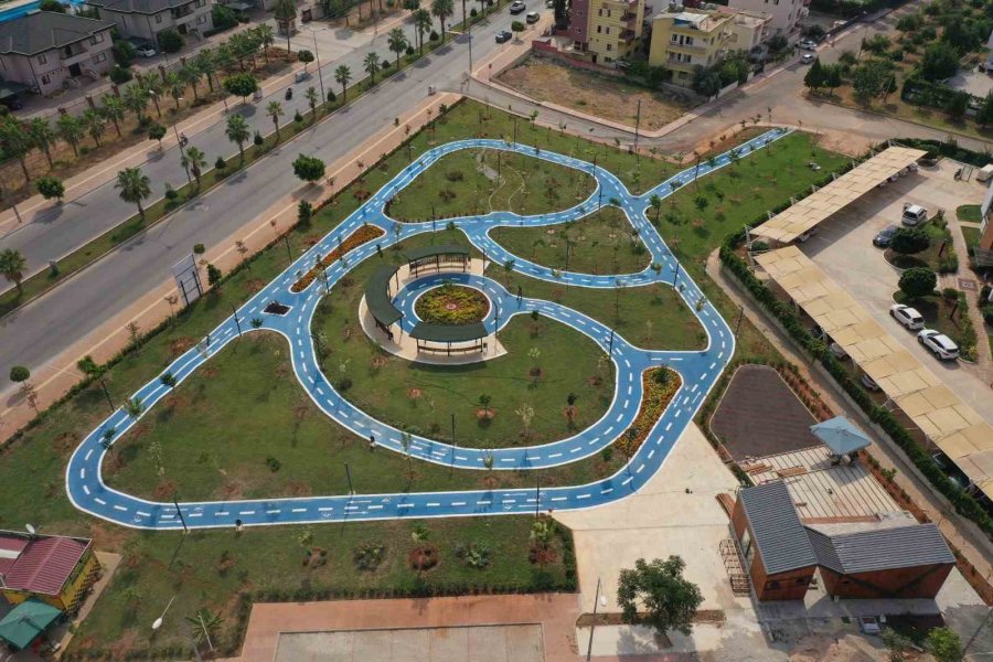 Yenişehir’de 5 Bin Metrekarelik Bisiklet Eğitim Parkı Tamamlandı