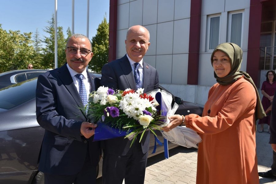 Yök Başkanı Prof. Dr. Erol Özvar, Karaman’da