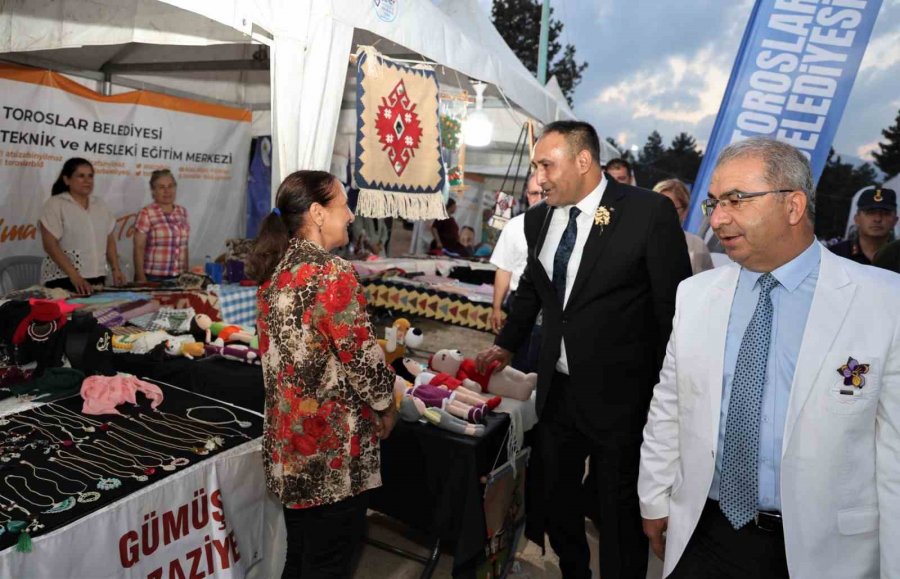 Çamlıyayla İğne Oyası Festivali Başladı