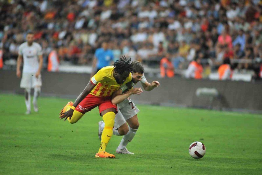 Trendyol Süper Lig: Kayserispor: 0 - Galatasaray: 0 (maç Sonucu)