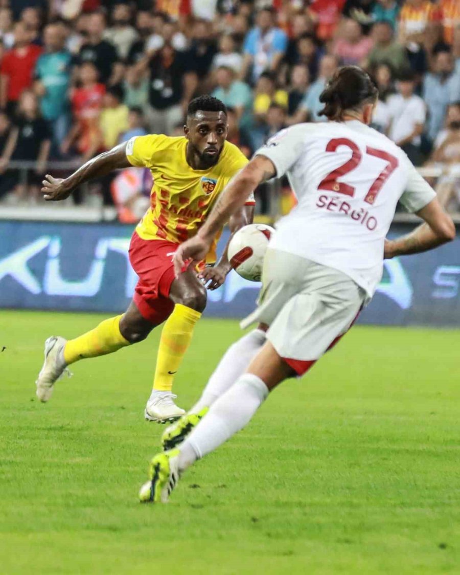Trendyol Süper Lig: Kayserispor: 0 - Galatasaray: 0 (maç Sonucu)