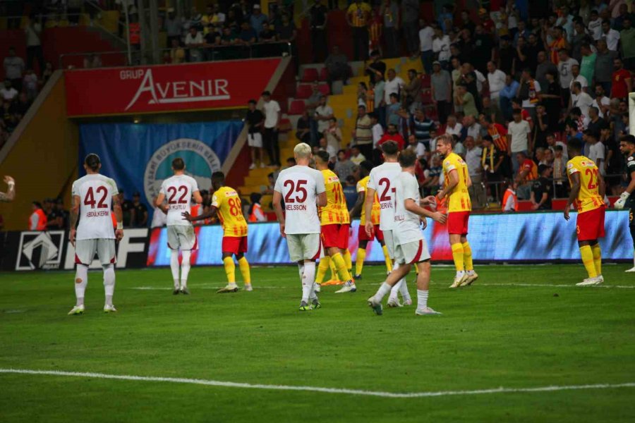 Trendyol Süper Lig: Kayserispor: 0 - Galatasaray: 0 (maç Sonucu)