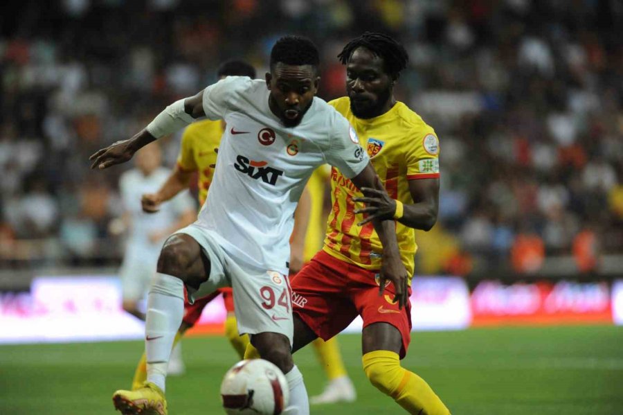 Trendyol Süper Lig: Kayserispor: 0 - Galatasaray: 0 (maç Devam Ediyor)