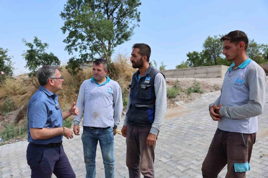 Hacılar Belediyesi; Alt Ve Üstyapı Çalışmaları İle İlçeyi Yenilemeye Devam Ediyor