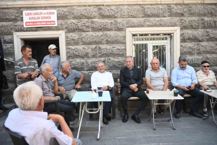 Akar Ve Büyükkılıç İldem’de Vatandaşlarla Buluştu