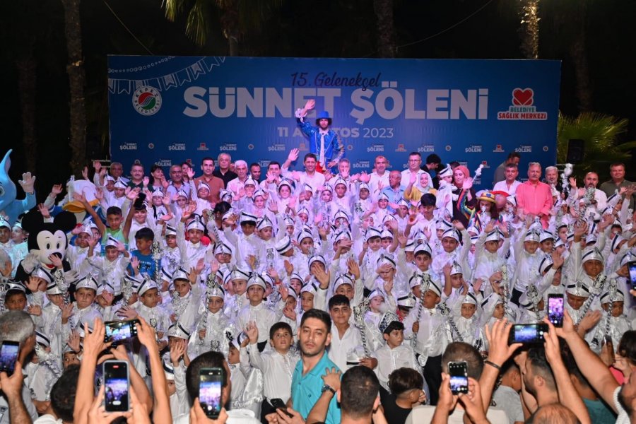 Kepez’den 480 Çocuğa Sünnet Düğünü