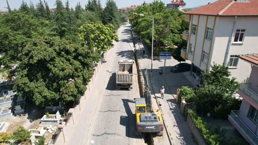 Başkan Altay: "128 Kilometrelik Islah Çalışmasıyla Akşehir’in Su Şebekesini Yeniliyoruz"