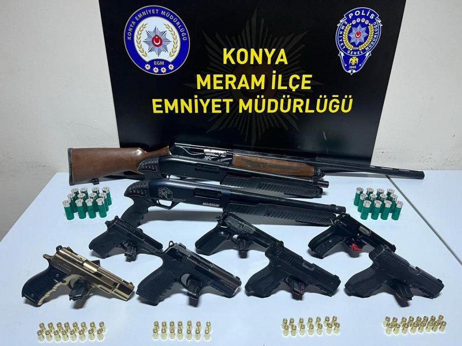 Düğün Magandalarına Yönelik Çalışmalarda Cephanelik Ele Geçirildi