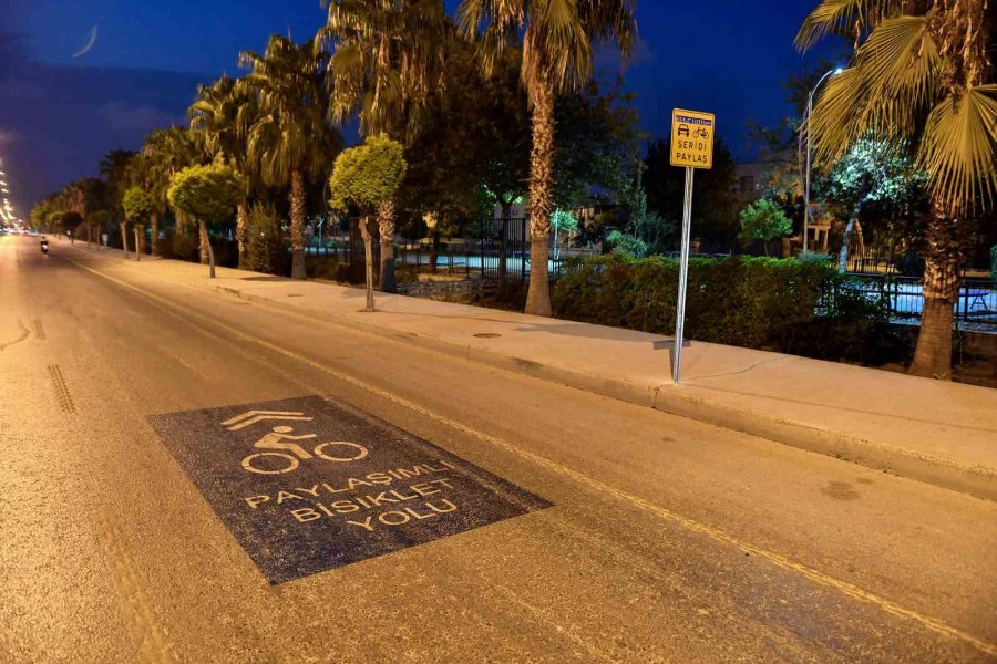 Mersin’de ’paylaşımlı Bisiklet Yolu’ Uygulamasına Başladı