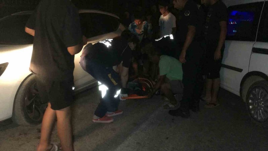 Kazada Ön Tekeri Kopan Motosikletin Sürücüsü Yaralandı