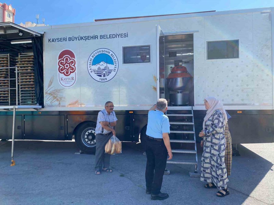 Başkan Büyükkılıç: "mobil Ekmek Fırını’nı Hizmete Açtık"