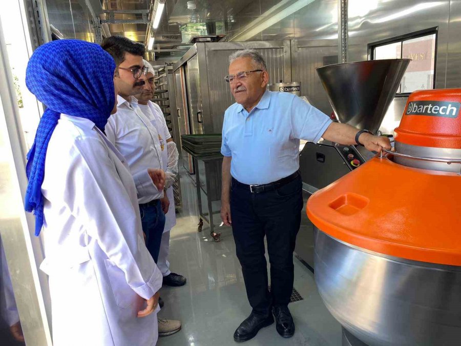 Başkan Büyükkılıç: "mobil Ekmek Fırını’nı Hizmete Açtık"