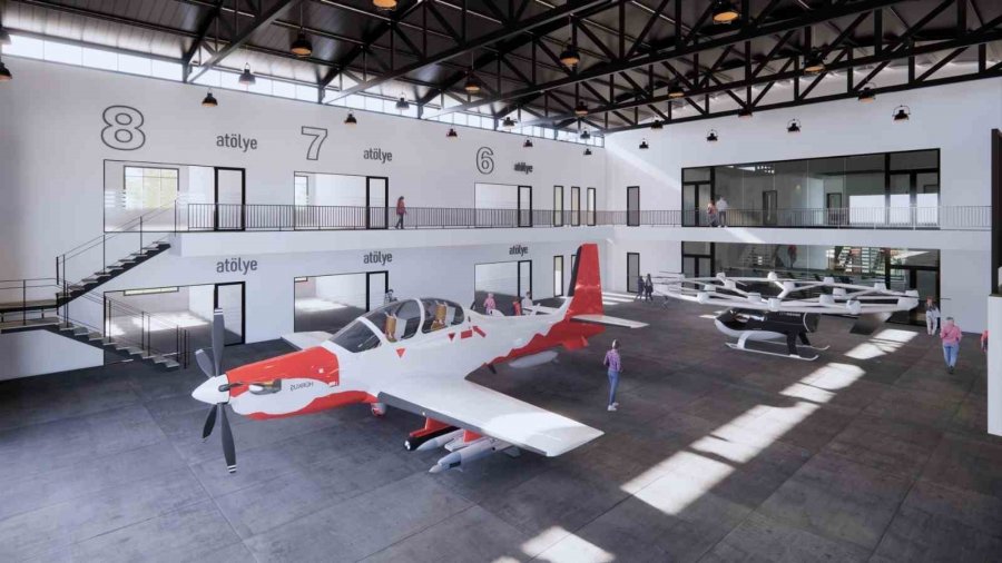 Gençlerin Yeni Gözdesi Mehmet Altun Havacılık Ve Uzay Bilimleri Lisesi’nin Temeli Atılıyor