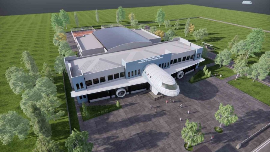 Gençlerin Yeni Gözdesi Mehmet Altun Havacılık Ve Uzay Bilimleri Lisesi’nin Temeli Atılıyor