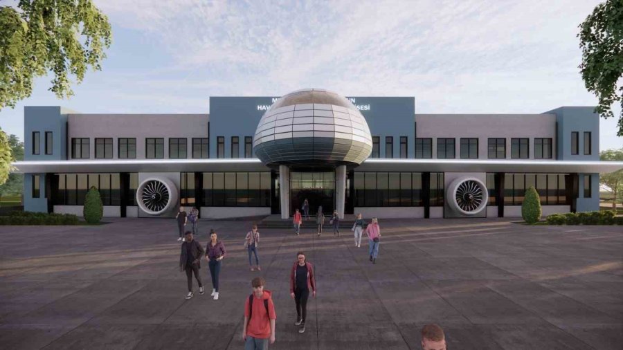 Gençlerin Yeni Gözdesi Mehmet Altun Havacılık Ve Uzay Bilimleri Lisesi’nin Temeli Atılıyor