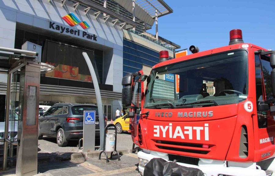 Kayseripark’ta Yangın