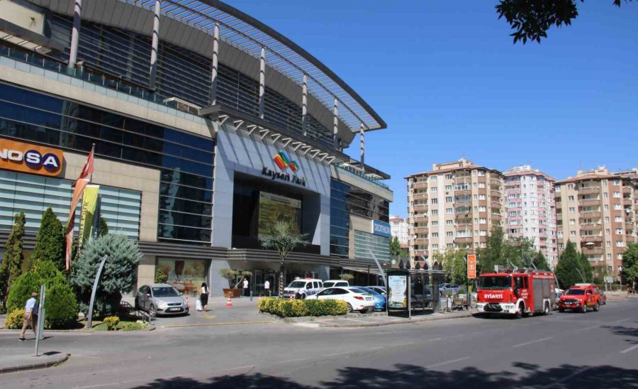 Kayseripark’ta Yangın