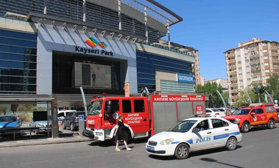 Kayseripark’ta Yangın